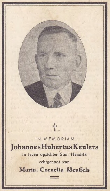 Joannes Hubertus Keulers
